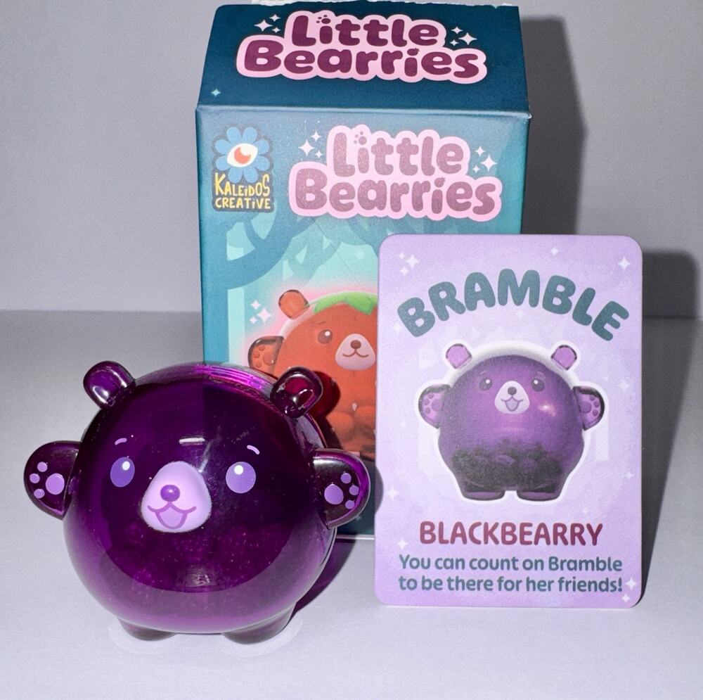 Kaleidos Creative Little Bearries Blind Box Figure Bramble The Blackbearry